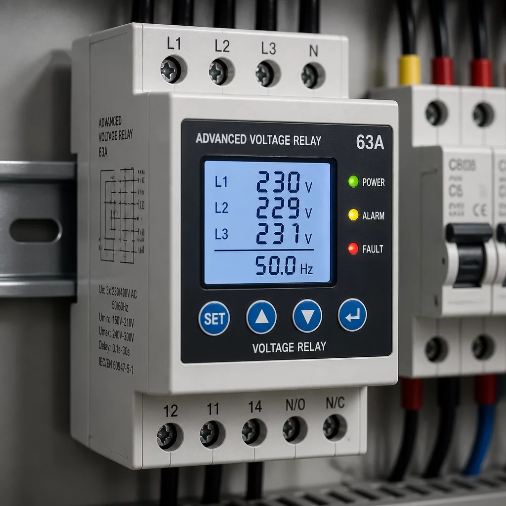 Advanced Voltage Relay 63A